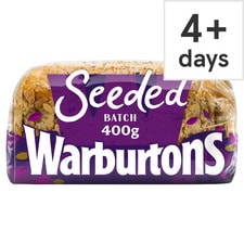 Warburtons Small Seeded Batch Bread 400G