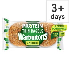 Warburton 4 Protein Thin Bagels