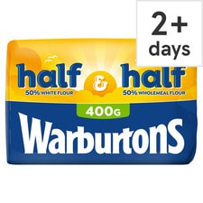 Warburtons Half and Half Thick 400g