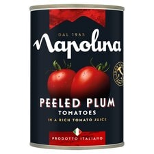 Napolina Peeled Plum Tomatoes 400G