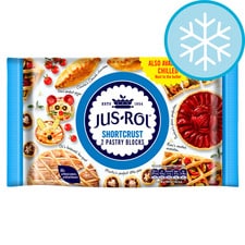 Jus-Rol Frozen Uncooked Shortcrust Pastry Block