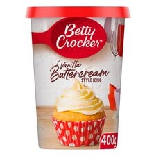 Betty Crocker Vanilla Buttercream Style Icing 400G