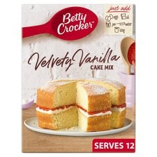 Betty Crocker Velvety Vanilla Cake Mix 425G