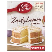 Betty Crocker Zesty Lemon Cake Mix 425G