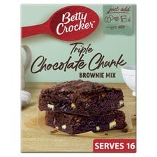 Betty Crocker Triple Chocolate Brownie Mix 415G