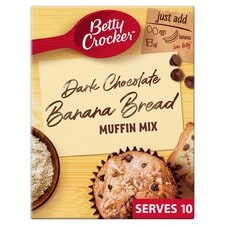 Betty Crocker Banana Bread Muffin Mix & Chocolate 320G