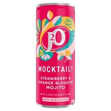 J20 Mocktails Strwb/Orng Blossom Mojito 250Ml