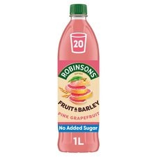 Robinsons Fruit & Barley with Vitamins Pink Grapefruit Squash 1L