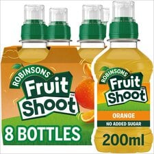 Fruit Shoot Orange Kids Juice Drink 8x200ml