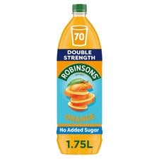 Robinsons Double Strength Orange Squash No Added Sugar