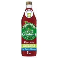 Robinsons Fruit Creations Strawberry & Watermelon Squash 1L