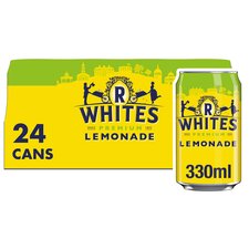 R.White's Lemonade Cans 24x330ml