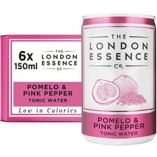 London Essence Pomelo & Pink Pepper Tonic Water Cans 6x150ml