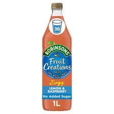 Robinsons Fruit Creations Lemon & Raspberry Squash 1L