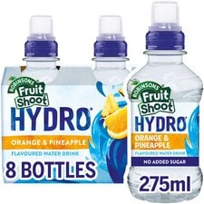 Fruit Shoot Hydro Orange & Pineapple Kids Juice Drink 8x275ml