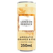 The London Essence Co. Aromatic Orange & Fig Crafted Soda Drink 250ml