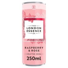 The London Essence Co. Raspberry & Rose Crafted Soda Drink 250ml