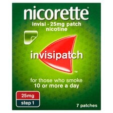 Nicorette InvisiPatch Stop Smoking Aid Step 1 25mg Nicotine Patches 7s