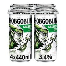 Hobgoblin Session IPA Ale Beer 4 x 440ml 