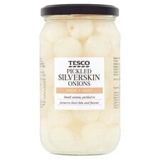 Tesco Pickled Silverskin Onions 440G