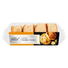 Tesco Finest All Butter & Cheddar Scones 4 Pack