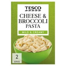 Tesco Pasta In Sauce Cheese & Broccoli 120G