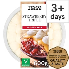 Tesco Strawberry Trifle 600G