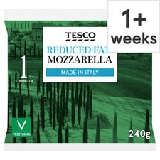 Tesco Reduced Fat Mozzarella 240G