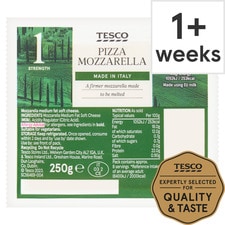 Tesco Mozzarella For Pizza 250G