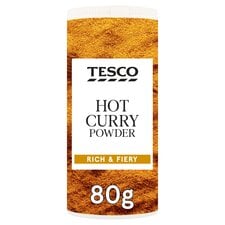 Tesco Hot Curry Powder 80G