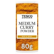 Tesco Medium Curry Powder 80G