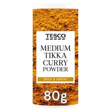 Tesco Medium Tikka Curry Powder 80G