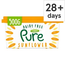 Pure Dairy Free Sunflower Spread 500G