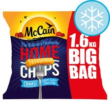 McCain Home Chips Crinkle Cut 1.6kg