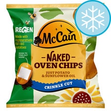 McCain Naked Oven Chips Crinkle Cut 900G