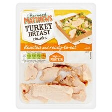 Bernard Matthews Cooked Turkey Breast Chunks 90G