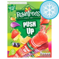 Rowntrees Fruit Pastille Push Up Lollies 6 X 80Ml