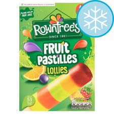 Rowntrees Fruit Pastilles Lollies 4X65ml