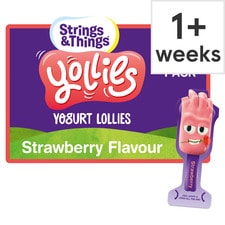 Yollies Strawberry Yogurt 4 X25g