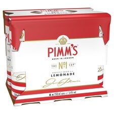 Pimm's & Lemonade 6x250ml 