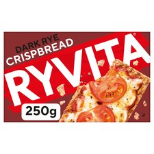 Ryvita Dark Rye Crisp Bread 250G