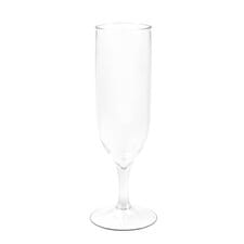 Swantex Reusable Clear Champagne Flute