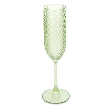 Swantex Reusable Champagne Flute Green 