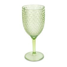 Swantex Reusable Wine Glass Green Tint