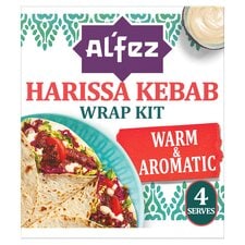 Al'Fez Harissa Kebab Wrap Kit 410g