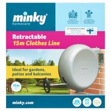 Minky Retractable Washing Line 15M