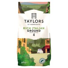 Taylors Rich Italian Ground Coffee 227G