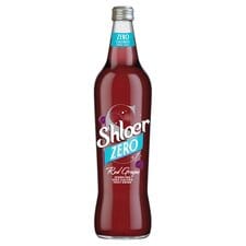 Shloer Zero Calorie Sparkling Red Grape 750Ml