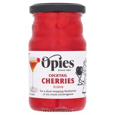 Opies Cocktail Cherries Maraschino 225G