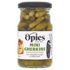 Opies Mini Gherkins 227G